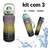 Garrafa 3x1 Motivacional Fitiness 2000ml 900ml 300ml - Promoção - LOJAS CA