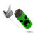 Garrafa Minecraft de 600 ml com Bico Retrátil na internet