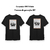 Camiseta Personalizada Preta de Poliéster Gravada com DTF na internet