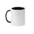 Caneca Personalizada de Cerâmica Branca com Interior e Alça Colorida 325ml - loja online
