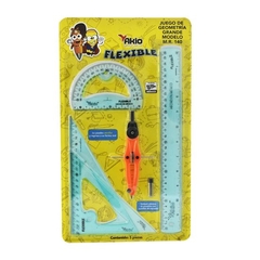 JUEGO GEOMETRIA FLEXIBLE MEDIANO MR30/150 AKIO