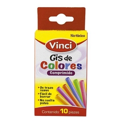 GISES COMPRIMIDOS C/10 COLORES VINCI