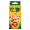 CRAYON ESTANDAR C/12 CRAYOLA