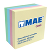 NOTA ADHESIVA 3X3 400H PASTEL MAE