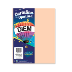 HOJA OPALINA CARTA 175GRS C/50 ARENA 09 DIEM