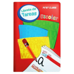 LIBRETA DE TAREAS COSIDA 52H COLLEGE FIRST CLASS