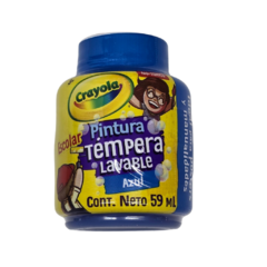 PINTURA TEMPERA 59ML AZUL FUERTE CRAYOLA