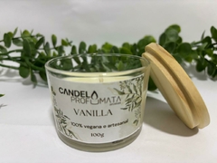 Vela Perfumada Vanilla 100g na internet