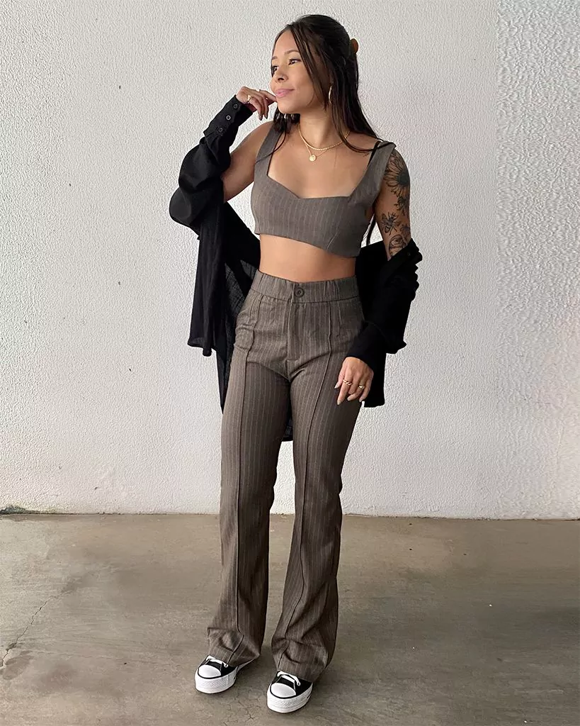 Calça Risca de Giz