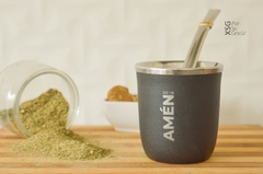 Mate acero grabado en internet