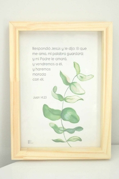 Cuadro madera grande - X su gracia
