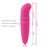 VIBRADOR GOLFINHO PONTO G AVELUDADO COM FORMATO GOLFINHO - comprar online
