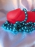 COLAR DE PÉROLAS PARA MASSAGEM AZUL - comprar online
