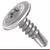 Tornillo T1 punta Mecha x 10000 8x1/2