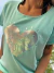 Remera de algodón con estampa - comprar online