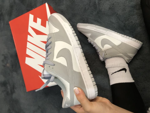 Tênis Dunk Cinza Feminino Casual - comprar online