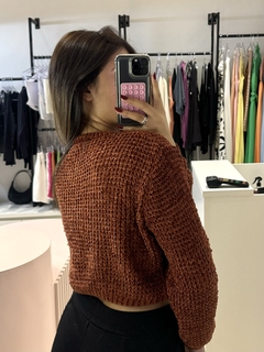 Tricot Cropped Rita na internet