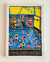 Aquagym - Cho Bracamonte - 17 x 22 cm - Marcadores sobre papel, enmarcadas