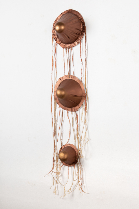 Escudo de cobre - Dianela Paloque - 20 x 40 x 120 cm