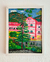 Villavicencio - Cho Bracamonete - 17 x 22 cm - marcadores sobre papel, enmarcada