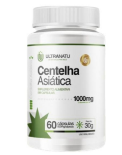 Centelha Asiatica 1000mg 60cpcs - Ultranatu - comprar online