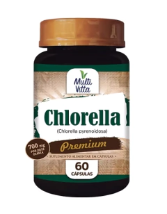 Chlorella 700mg 60 caps - Multivitta - comprar online