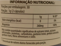 Cloreto de Magnésio + Sucupira 500mg 60 caps - Essencial Bio na internet
