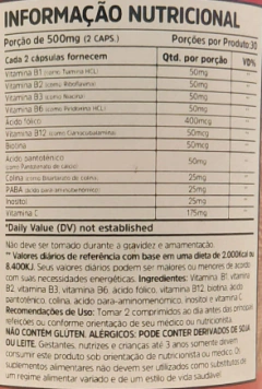 COMPLEXO B MULTI VITTA 60 CAPS na internet
