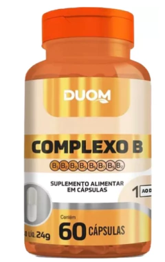 COMPLEXO B 60 CÁPSULA - DUOM