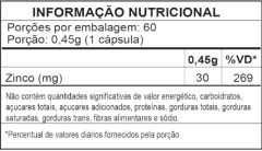 Suplemento de Zinco 30mg com 60 cápsulas Fitoprime na internet