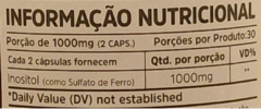 INOSITOL 60 CÁPSULAS MULTI VITTA na internet