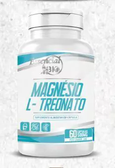 Magnésio L-treonato 60 Cápsulas 500mg - Essencial Bio
