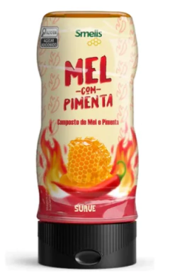 Mel Com Pimenta Sabor Suave Smells Culinária 280g