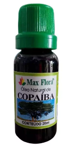 Óleo Natural de Copaíba 20 ml - Max Flora