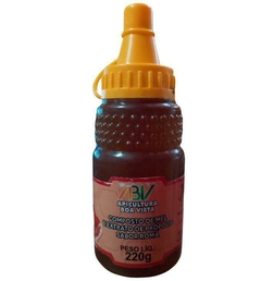 COMPOSTO DE MEL COM EXTRATO DE PRÓPOLIS SABOR ROMÃ - 220G - comprar online