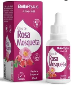 Óleo de Rosa Mosqueta 100% Puro 30ml - Bellaphytus
