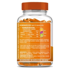 Vitamina C + D3 E Zinco 600mg 60 Cápsulas - Flora Nativa - comprar online
