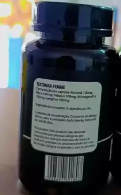 Testo Femme 1500mg 90 capsulas - comprar online