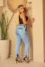 CALÇA JOGGER JEANS SKINNY FEMININA - comprar online