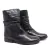 BOTA FEMININA EM COURO PRETO BURNED - comprar online