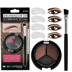 KIT DELINEADOR DE SOMBRANCELHAS - BELLA FEMME - comprar online