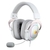 Headset Gamer Zeus x Branco com Rose Rgb