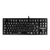 Teclado Gamer Gamdias Hermes E2 Switch Blue Led Branco