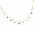 Choker Corrente Com Palito Liso E Olho Grego 6mm Pendurado - comprar online