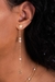 Piercing Argola Fio Com 2 Bolinhas 3mm Semijoia 18k