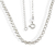 Choker De Prata Pura 990 Com Corações Montada 40Cm