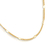 Corrente Com Coração 1,5Mm Liso 45Cm Folheado Em Ouro 18k