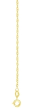 Corrente Cingapura 50Cm Folheado Em Ouro 18k