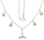 Choker De Prata Pura 990 Com 1 Rabo De Sereia 2 Buzio 2 Estrela Do Mar