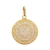 Pingente Mandala 25Mm Com Ródio Folheado Em Ouro 18k